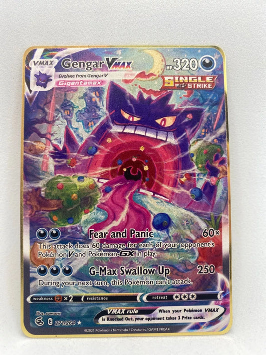 Metallkarte Gengar VMax