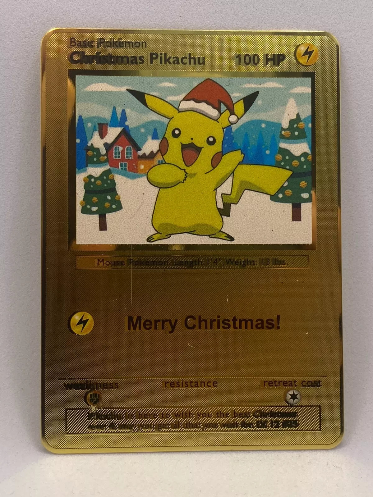 Weihnachtskarten: Evoli - Pikachu - Glumanda - Gengar