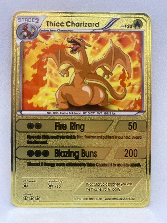 Metallkarten "Ass": Glurak - Pikachu - Turtok